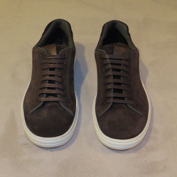 Church\'s Mirfield Shoes Mens US 10.5 UK 9.5 Brown Leather Sneakers Made In Italy Church main image 3